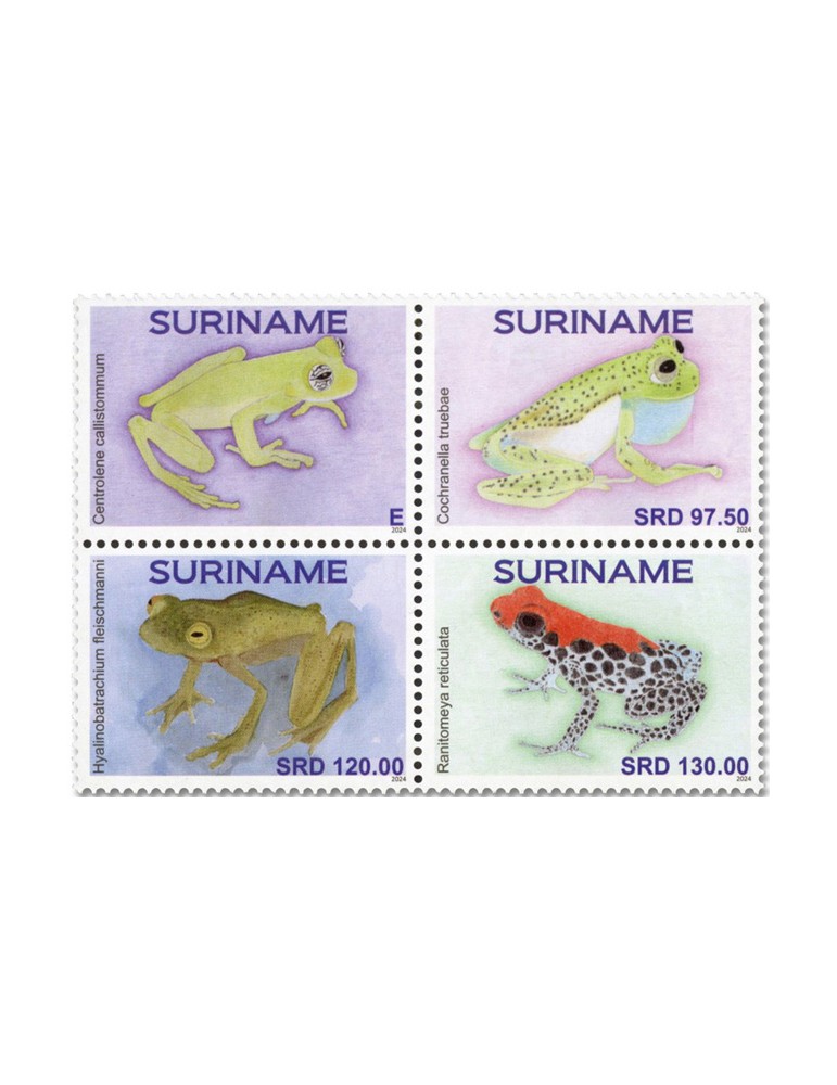 n° 3398/3401 - Timbre SURINAM Poste