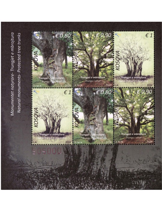 n° 485/487 (les 6 valeurs) - Timbre KOSOVO Poste