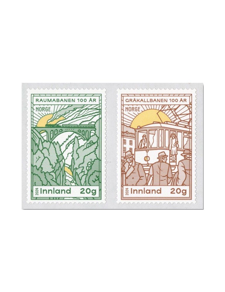 n° 2077/2078 - Timbre NORVEGE Poste