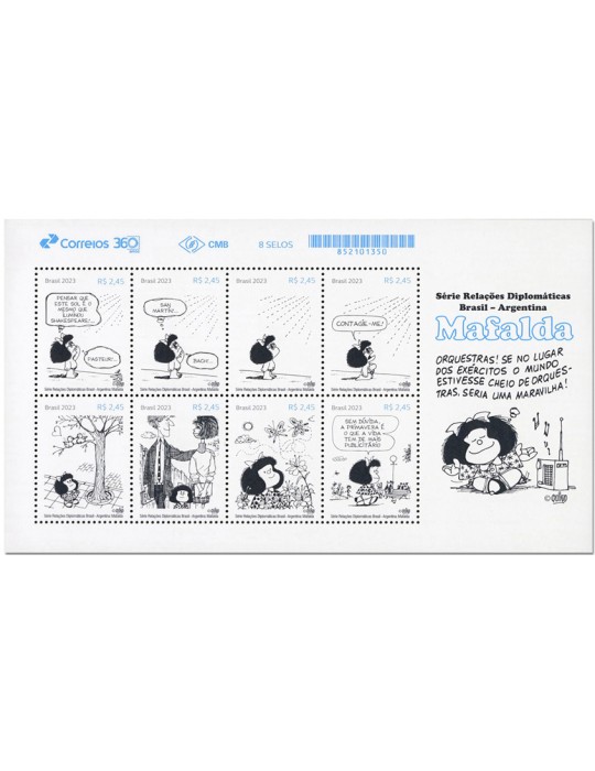 n° 3980/3987 - Timbre BRESIL Poste