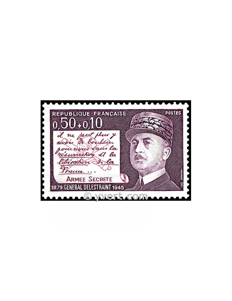 n° 1689 -  Timbre France Poste