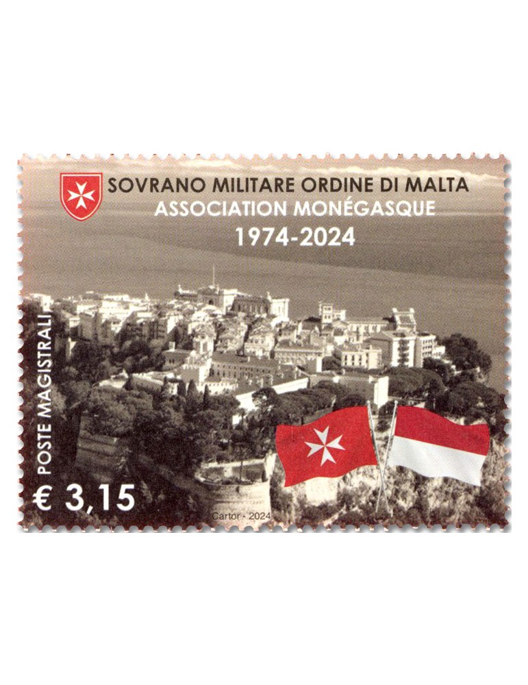 n° 1724 - Timbre ORDRE de MALTE Poste