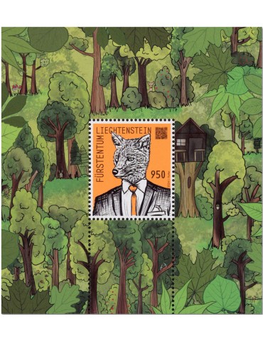 n° F18 - Timbre LIECHTENSTEIN Timbres Crypto