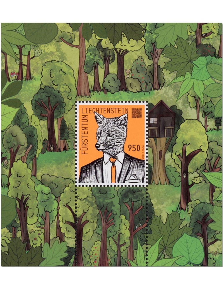 n° F18 - Timbre LIECHTENSTEIN Timbres Crypto