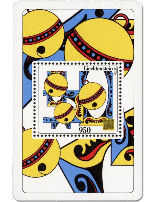 n° F23 - Timbre LIECHTENSTEIN Timbres Crypto