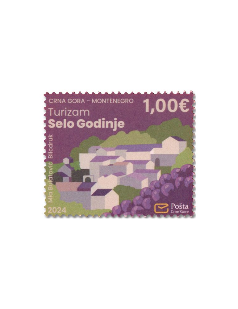 n° 518 - Timbre MONTENEGRO Poste
