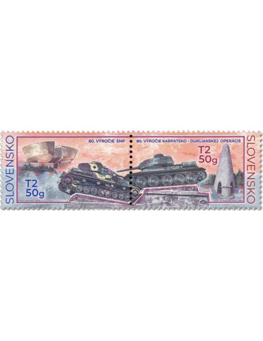 n° 912/913 - Timbre SLOVAQUIE Poste