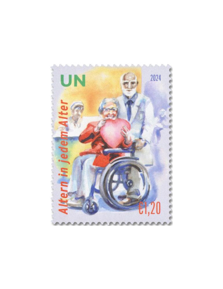 n° 1213 - Timbre ONU VIENNE Poste