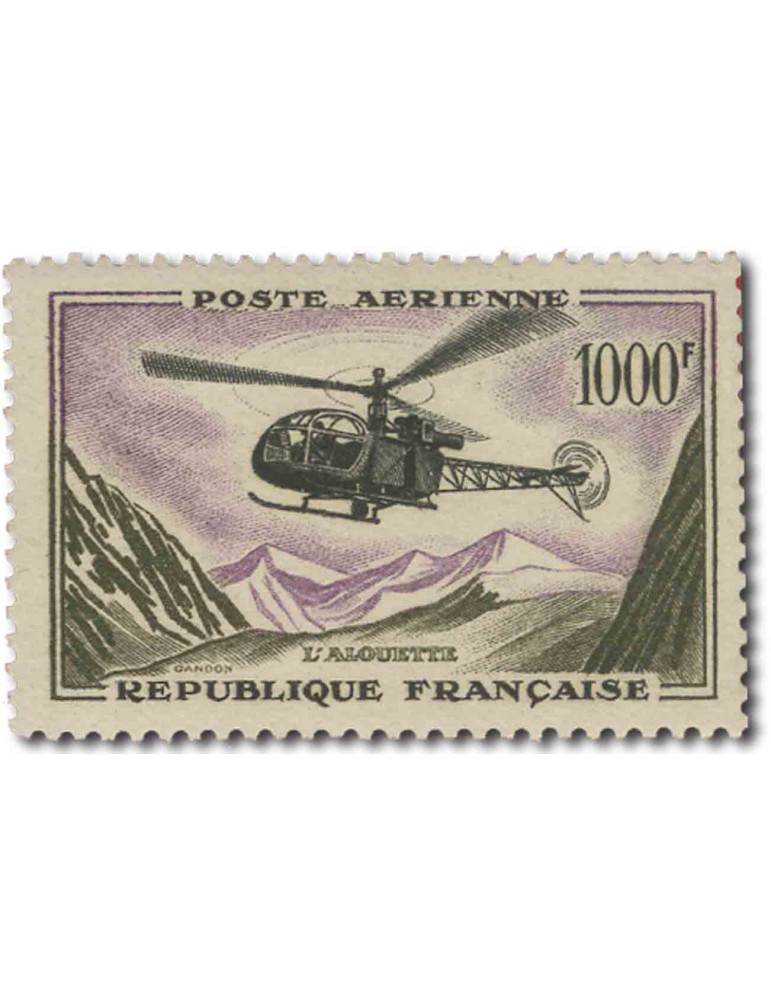 n° 35/37* - Timbre FRANCE Poste Aerienne
