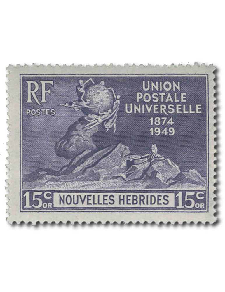 n° 136/139** - Timbre NOUVELLES HEBRIDES Poste