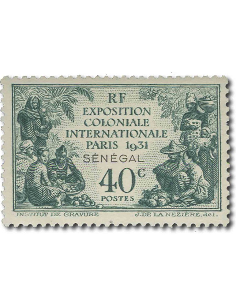 n° 110/113* - Timbre SENEGAL Poste