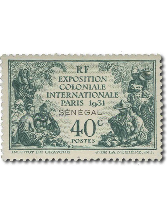 n° 110/113* - Timbre SENEGAL Poste
