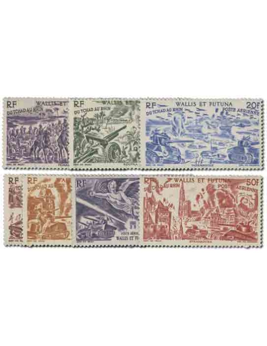 n° 4/10** - Timbre WALLIS ET FUTUNA Poste Aerienne