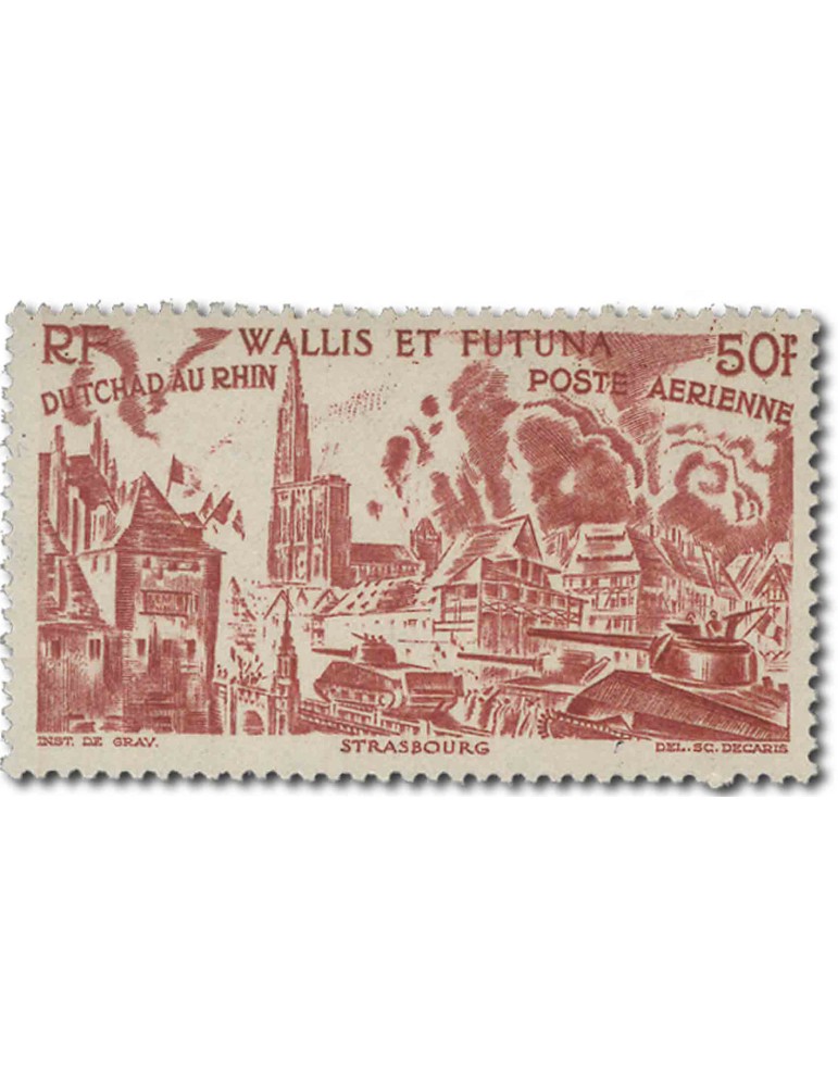n° 4/10** - Timbre WALLIS ET FUTUNA Poste Aerienne