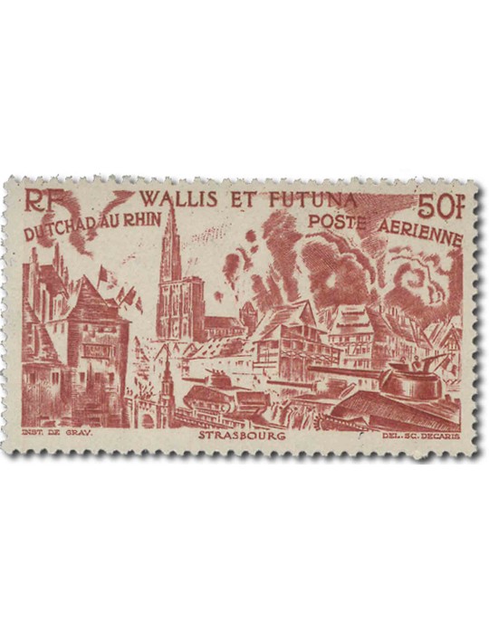 n° 4/10** - Timbre WALLIS ET FUTUNA Poste Aerienne