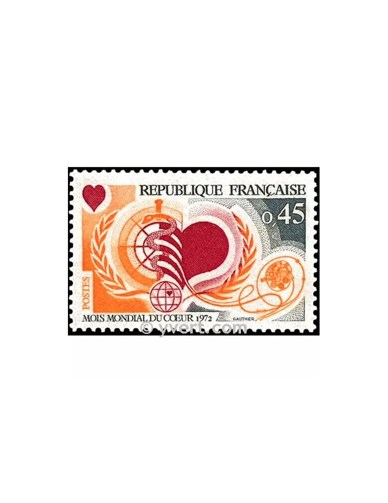 n° 1711 -  Timbre France Poste