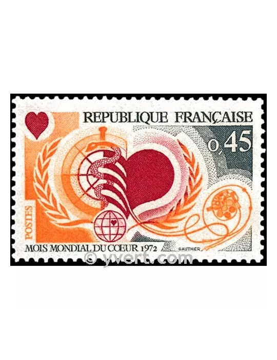 n° 1711 -  Timbre France Poste