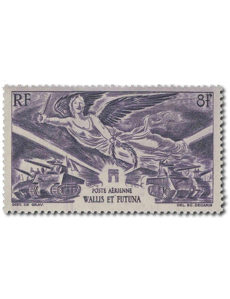 n° 4/10** - Timbre WALLIS ET FUTUNA Poste Aerienne