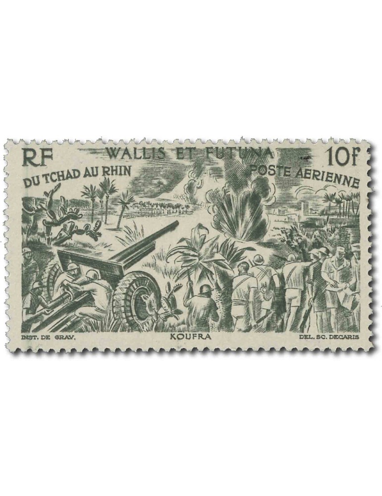 n° 4/10** - Timbre WALLIS ET FUTUNA Poste Aerienne