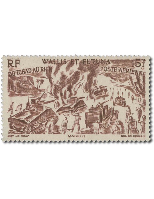 n° 4/10** - Timbre WALLIS ET FUTUNA Poste Aerienne