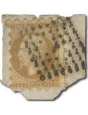 n° 13A obl. sur fragment - Timbre FRANCE Poste