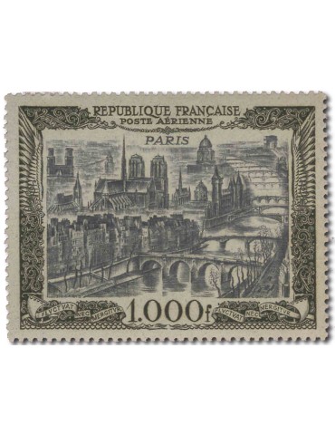 n° 29* - Timbre FRANCE Poste Aerienne