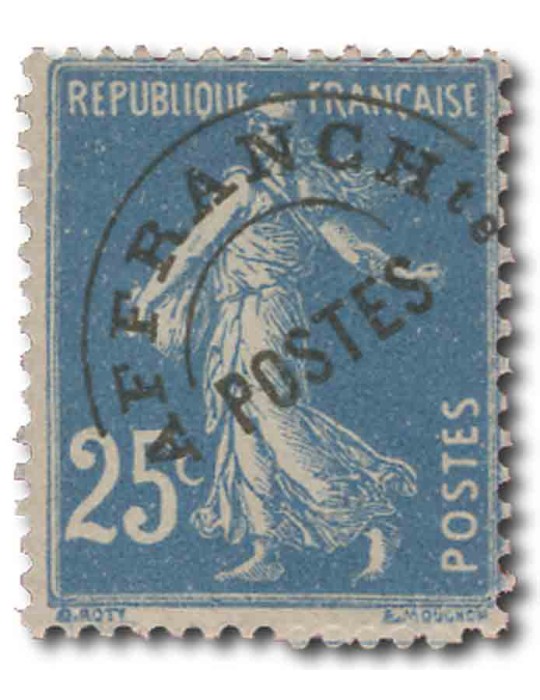 n° 56a** - Timbre FRANCE Preobliteres