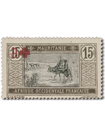 n° 35b** - Timbre MAURITANIE Poste