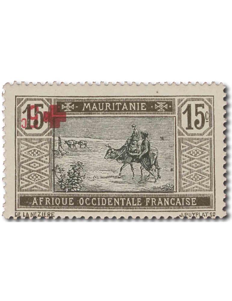 n° 35b** - Timbre MAURITANIE Poste