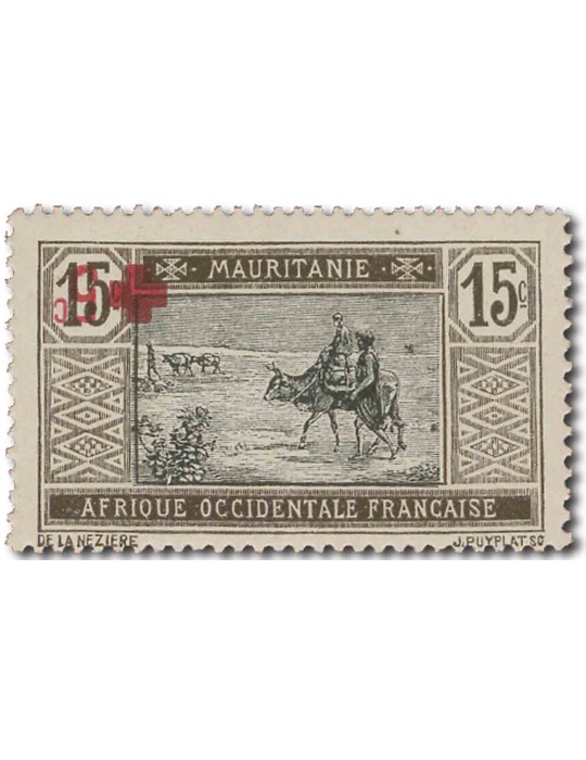 n° 35b** - Timbre MAURITANIE Poste