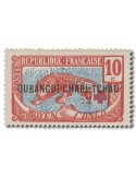 n° 19a** - Timbre OUBANGUI Poste
