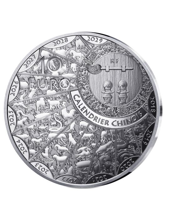 10 EUROS ARGENT BE - ANNEE DU CHEVAL (2026)