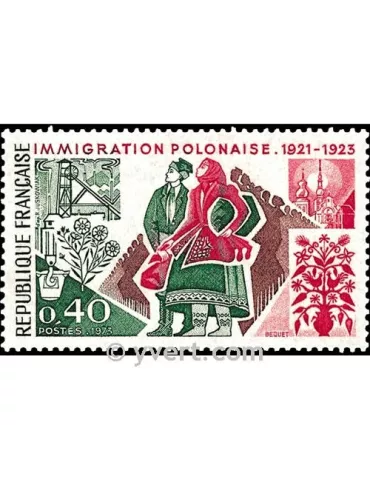 n° 1740 -  Timbre France Poste