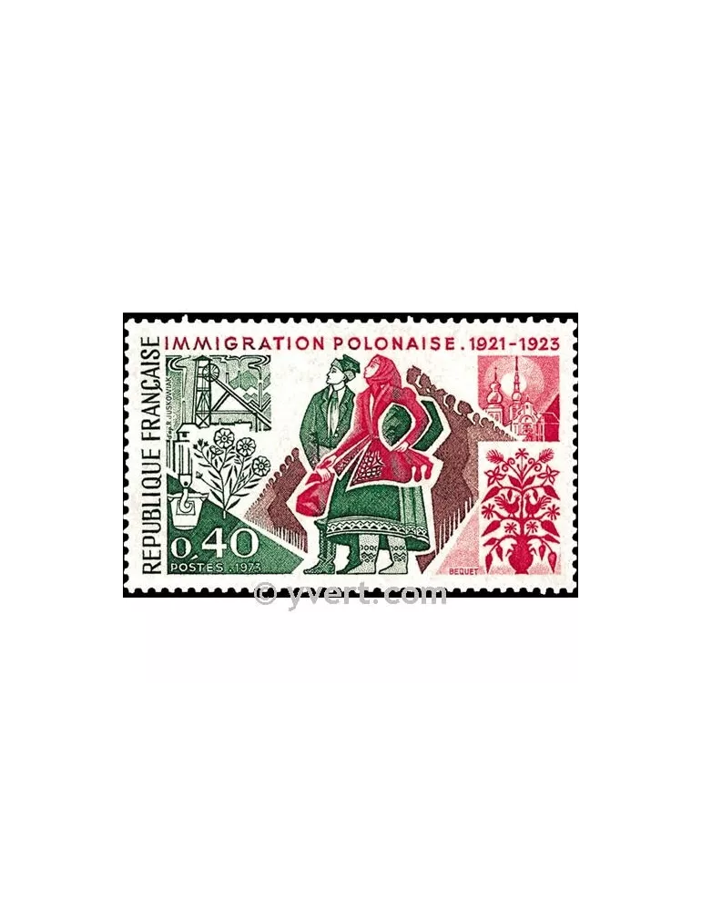 n° 1740 -  Timbre France Poste