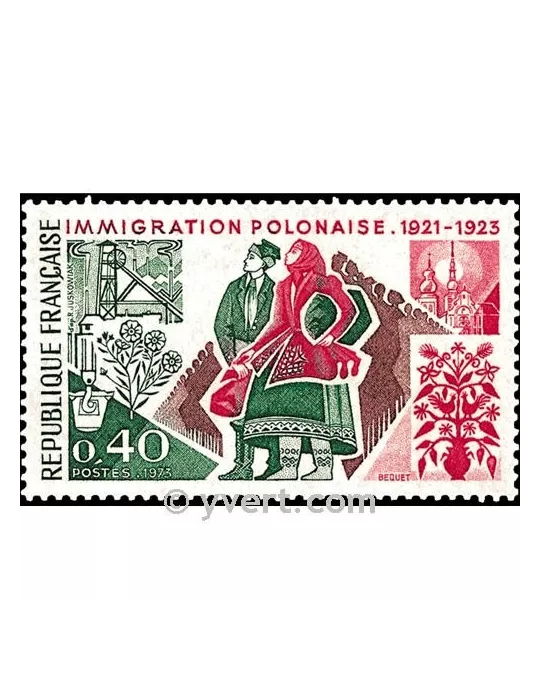 n° 1740 -  Timbre France Poste