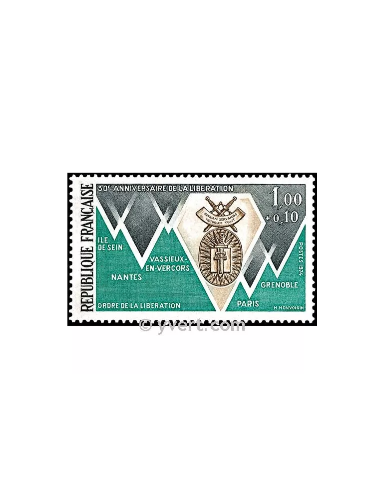 n° 1797 -  Timbre France Poste