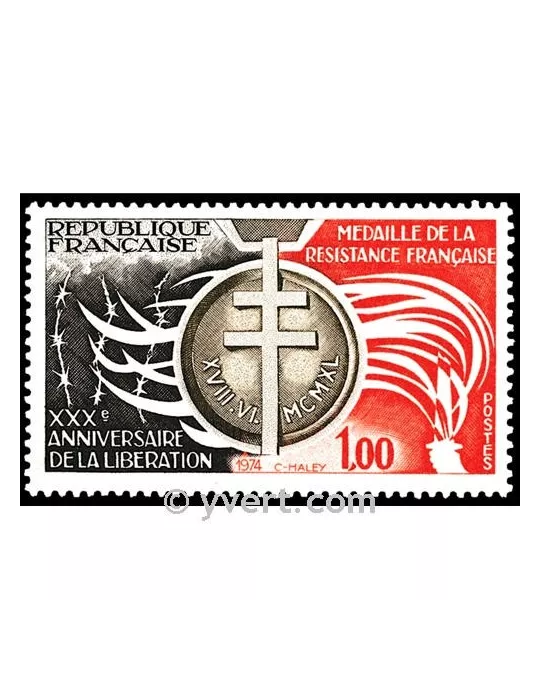 n° 1821 -  Timbre France Poste