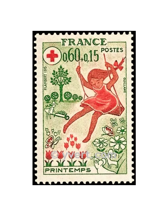 n° 1860 -  Timbre France Poste