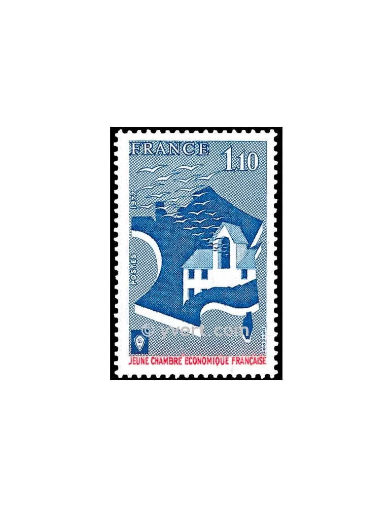 n° 1942 -  Timbre France Poste