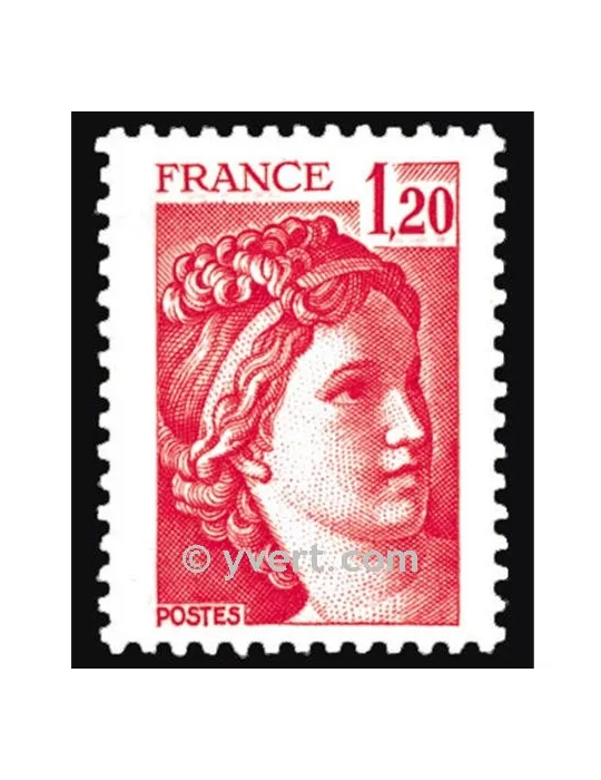n° 1974 -  Timbre France Poste