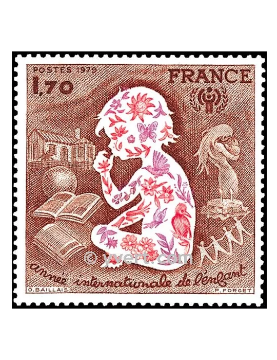 n° 2028 -  Timbre France Poste