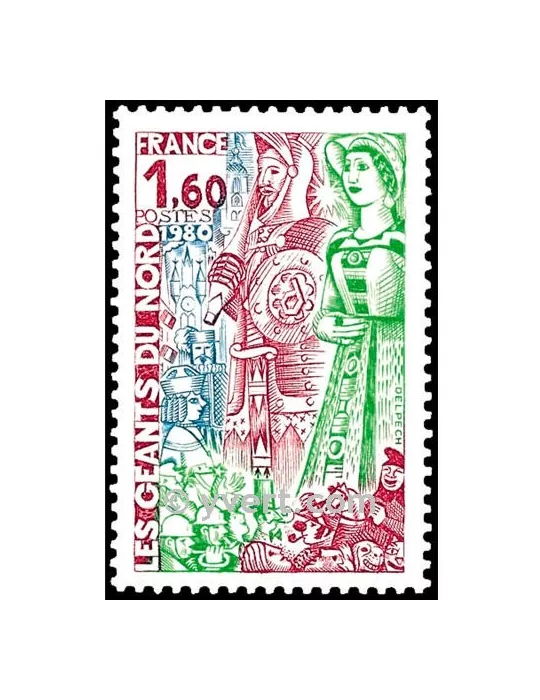 n° 2076 -  Timbre France Poste
