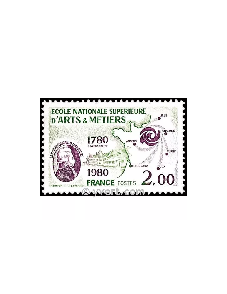 n° 2087 -  Timbre France Poste