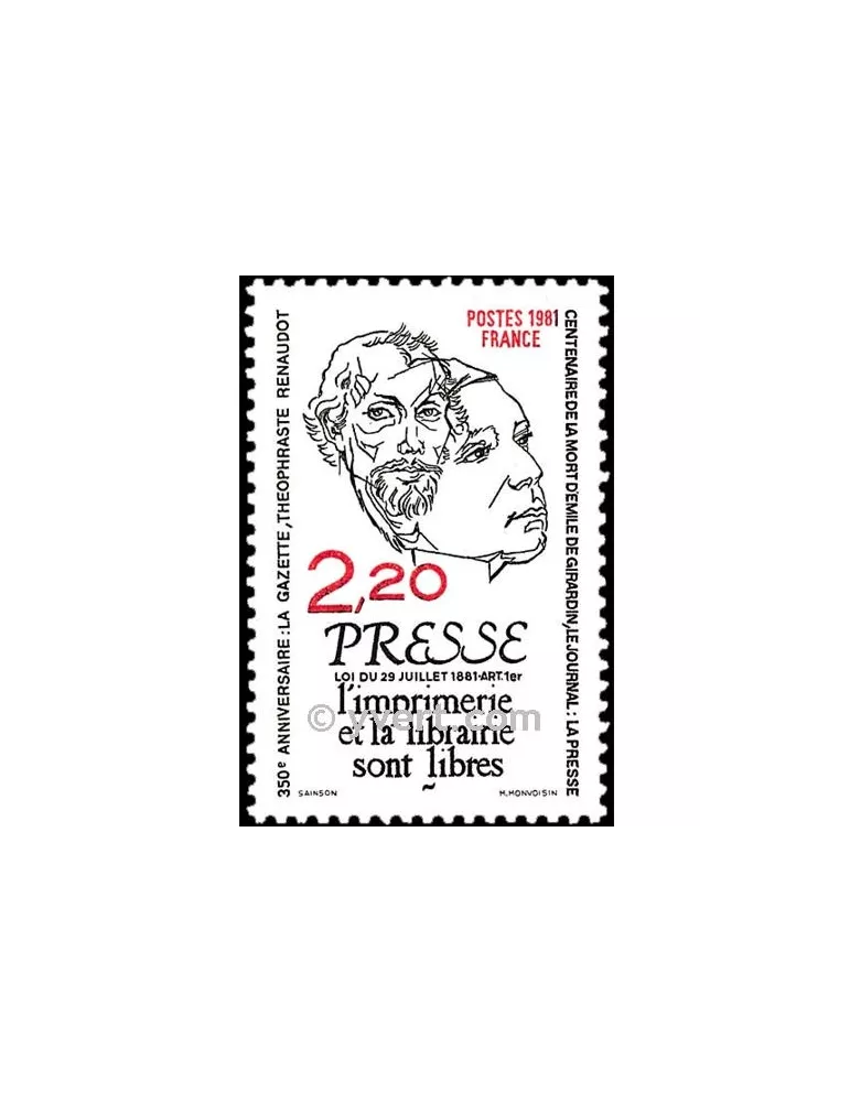 n° 2143 -  Timbre France Poste