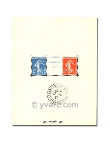 n° 2a -  Timbre France Bloc et feuillets