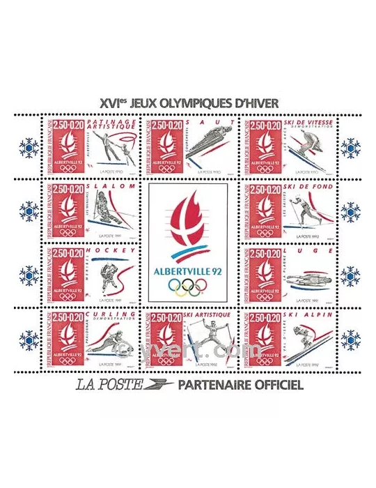 n° 14 -  Timbre France Bloc et feuillets