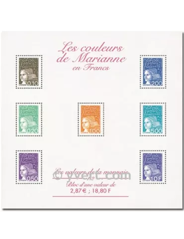 n° 41 -  Timbre France Bloc et feuillets