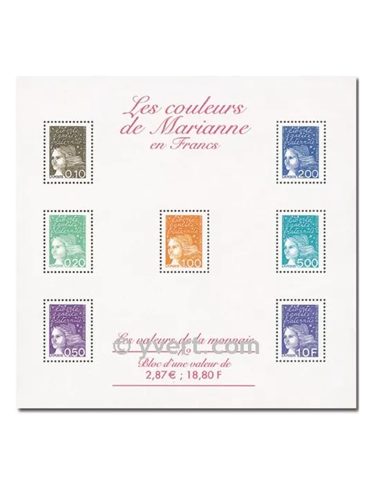 n° 41 -  Timbre France Bloc et feuillets