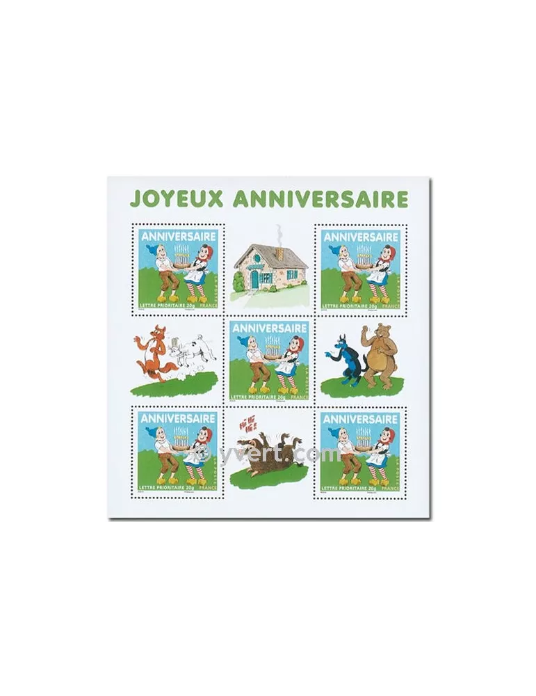 n° 112 -  Timbre France Bloc et feuillets