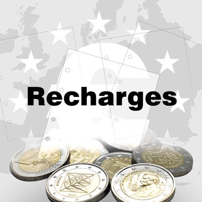 RECHARGES POUR ALBUMS "EUROS"